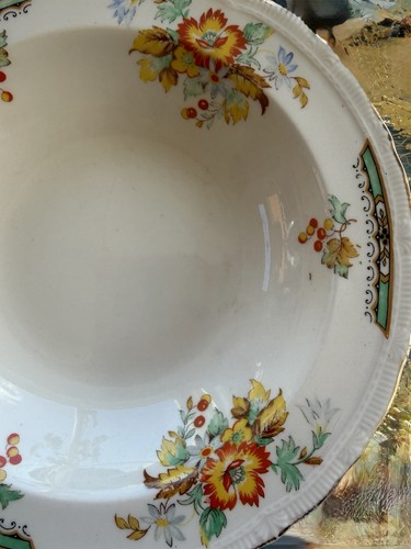 Five vintage ceramic desert - vintage,