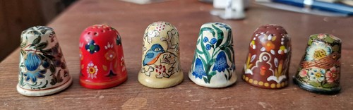 Vintage wood papier mache - 6x,