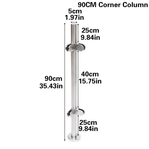 Clear glass balustrade panels - glass,