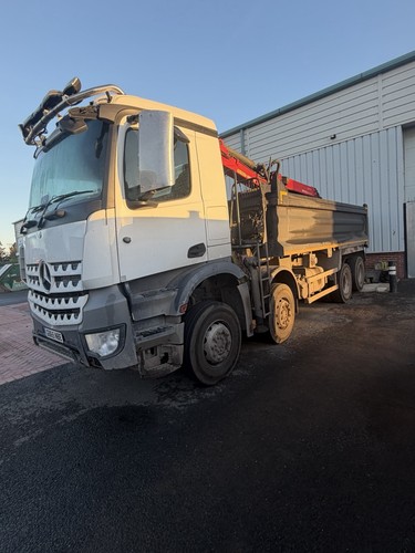Mercedes arocs 32t tipper - mercedes,