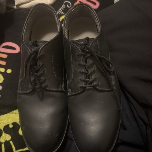 Black work shoes - black,