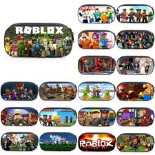 Roblox Pencil Case Zipper Pen Bag School Office Stationery Organizer Gift