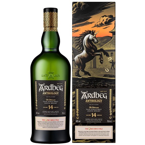 Ardbeg year old anthology - ardbeg, 14