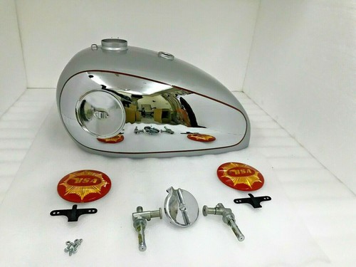 Bsa goldstar chrome petrol - bsa,