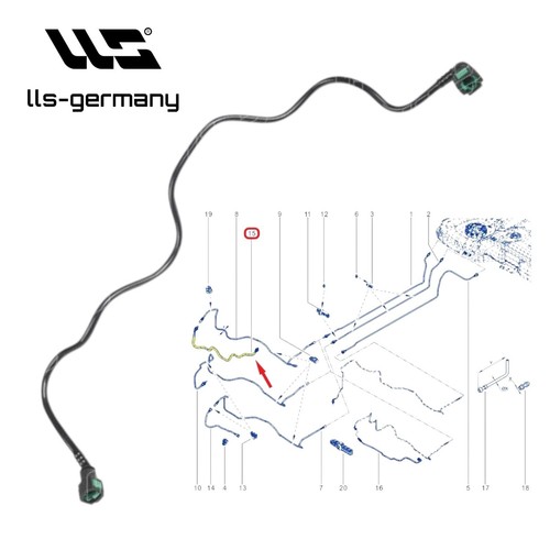 Fuel line for - renault, captur