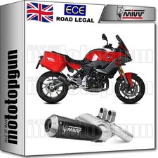 MIVV EXHAUST + GO C-OEM X-M1 STEEL BLACK BMW F 900 XR 2020 20 2021 21 2022 22