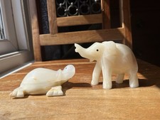 Onyx Turtle & Elephant Made In