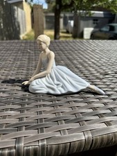 Vintage Porcelain Ballerina In