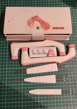 Singer Knitting Machine Accessories Case - Pink, With Accessories
