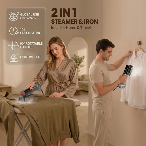 Professional micro steam iron - steam,