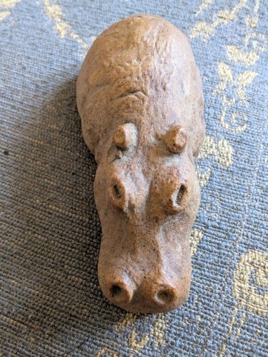 Vintage tremar pottery hippo - vintage,
