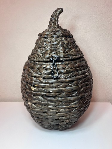 Large traditional woven - , basket