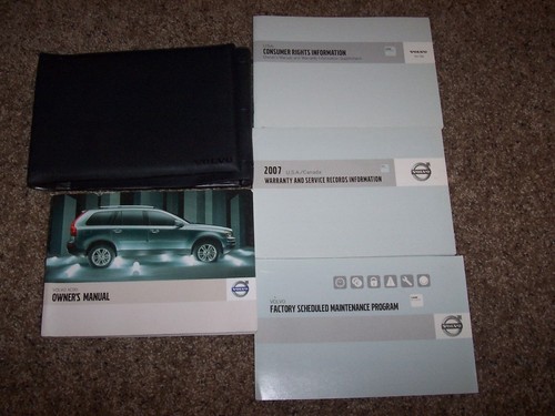2007 volvo xc90 owner - owner, operator