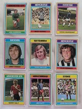 Topps Bazuka Mid 1970's Football cards both Blue & Red back