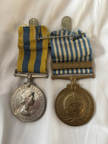 Korean war military medals - war,