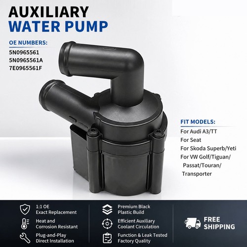 Auxiliary coolant pump for - auxiliary, vw