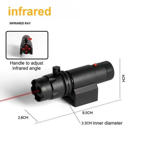 Red laser dot sight scope - dot,