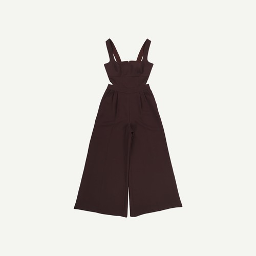 Reiss womens burgundy jumpsuit - reiss,
