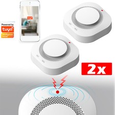 2X Smoke Alarm Smoke