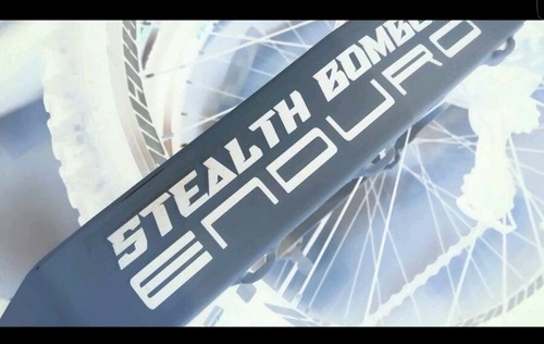 Stealth bomber enduro stickers - stealth,