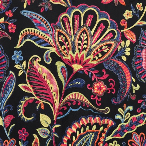 Jamboree velvet fabric - jamboree,