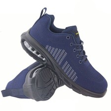 NEW MENS STEEL TOE CAP AIR TRAINERS WORK BOOTS HIKING LADIES SAFETY SHOES UK SZ