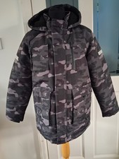 M&S Boys Grey Mix Camouflage