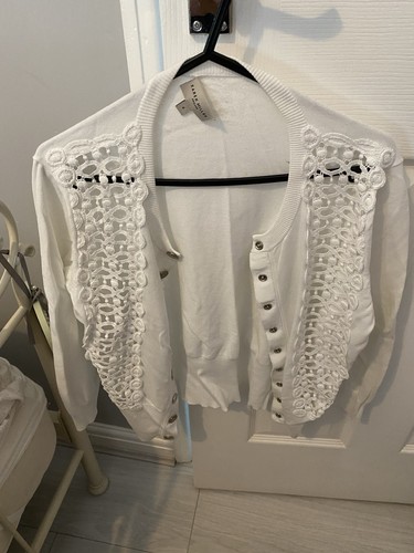 Karen millen white cardigan - millen,