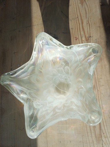 Vintage hand blown opalescent - vintage,
