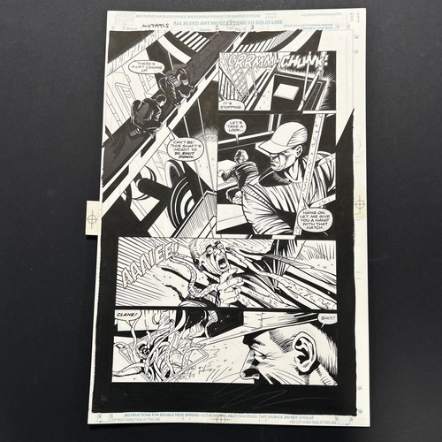 Original artwork for - for, mutatis