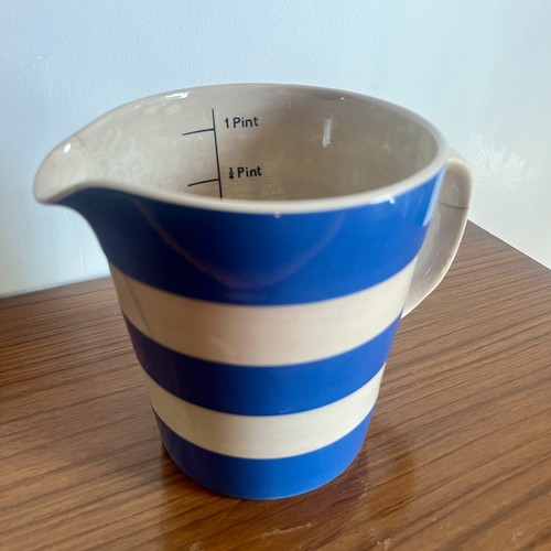 Vintage green cornishware - g,