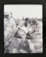 Sir Stirling Moss, Hand Signed