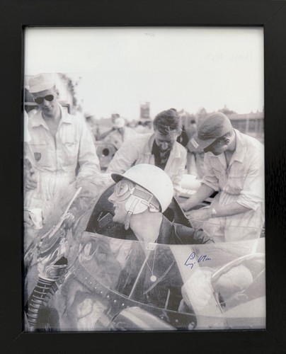Sir stirling moss hand signed - sir,
