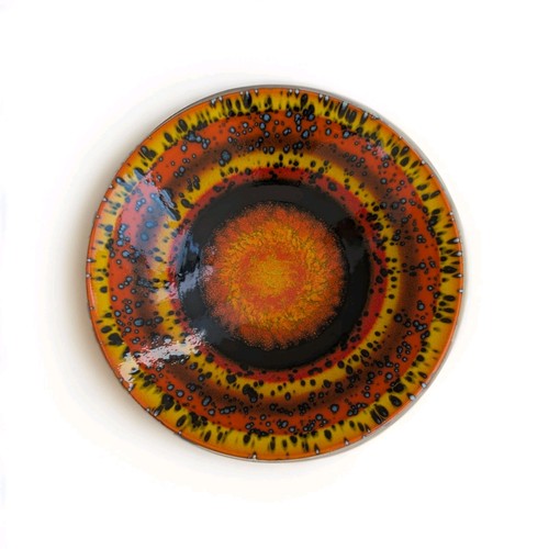 Saturn poole pottery plate - poole,