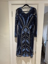Joanna Hope Ladies Sequinned Dress Size 16.