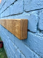 Solid oak mantel - solid,