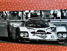 Signed 10x24 Photo John Fitzpatrick Skoal Bandit Porsche 956 Le Mans 24hrs 1983