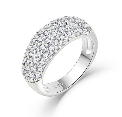 925 sterling silver simulated - silver,