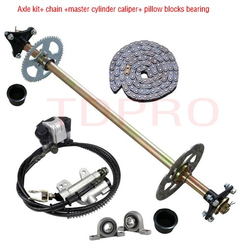 740mm kart rear - 740mm, axle