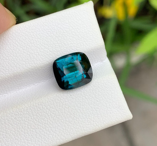 Natural indicolite blue - natural,