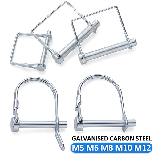 Shaft locking pipe pins clip - d,