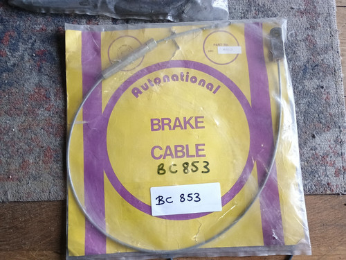 New front handbrake cable - front,