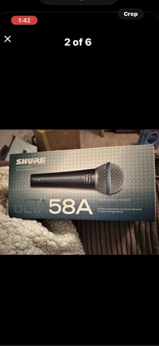 Shure beta 58a vocal - shure,