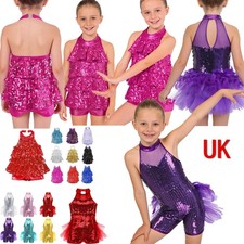 UK Girls Sequins Ballet Dance