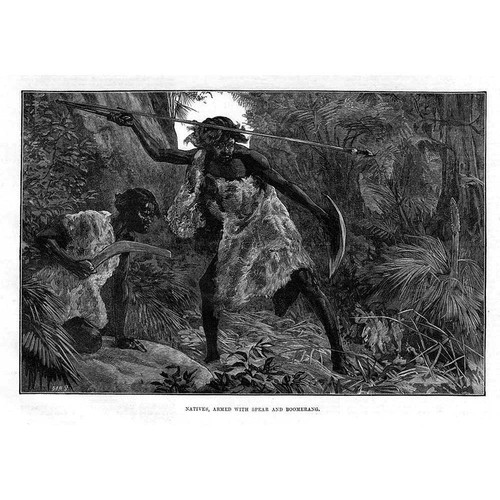 Australia natives armed with - australia,
