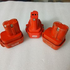 3x Makita 9100 Battery 9.6v 1.3Ah  Ni-cd