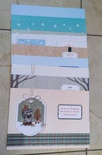 Kanban A5 Christmas Card Inserts Forest Woodland Friends Hedgehog Fox Squirrel