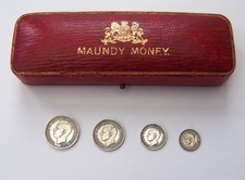 1938 MAUNDY MONEY SET WITH