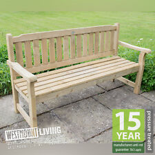 5FT 3 SEATER WOODEN GARDEN