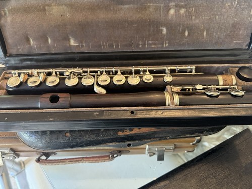 Antique wooden flute - antique,